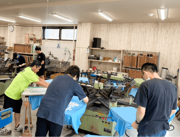 プリント開始・発送