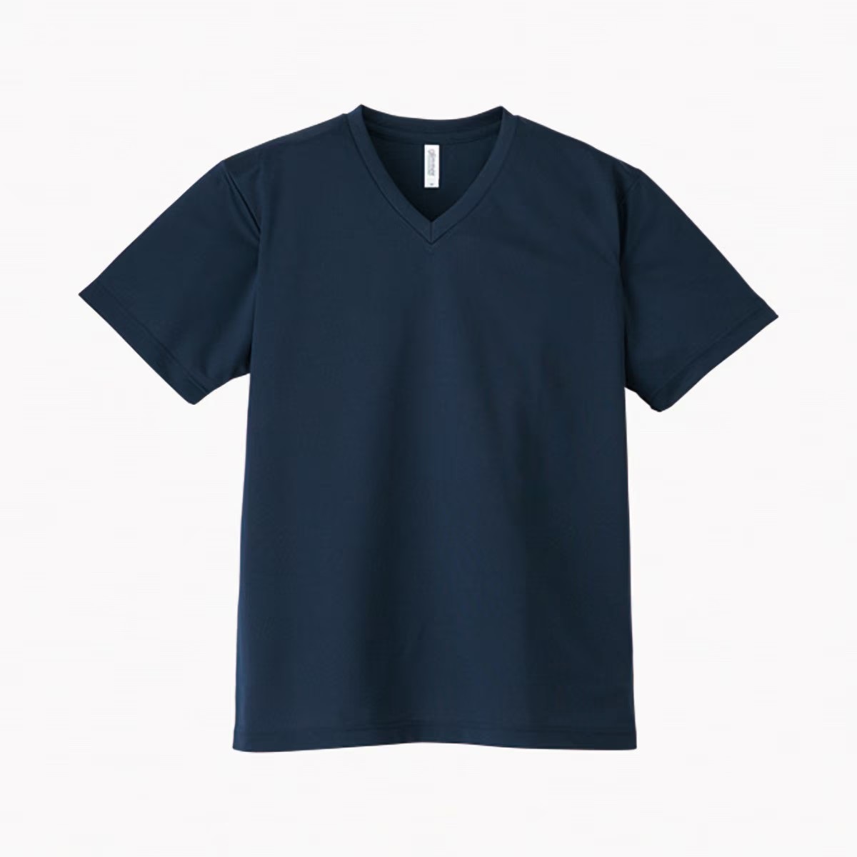 4.4オンス ドライVネックTシャツ