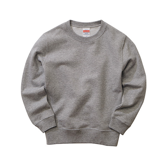 10.0オンス クルーネック スウェット（裏パイル）〈130･150cm〉