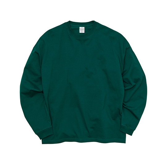 5.6オンス ビッグシルエット ロングスリーブ Tシャツ（1.8インチリブ）