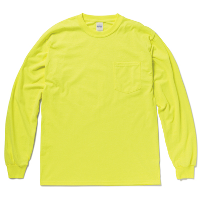 6.0 oz ウルトラコットンロングスリーブポケットTシャツ