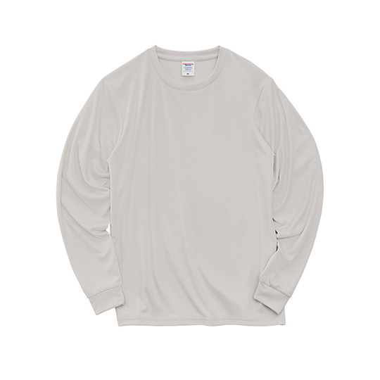 4.4オンス ドライスムース リサイクルポリエステル ロングスリーブ Tシャツ