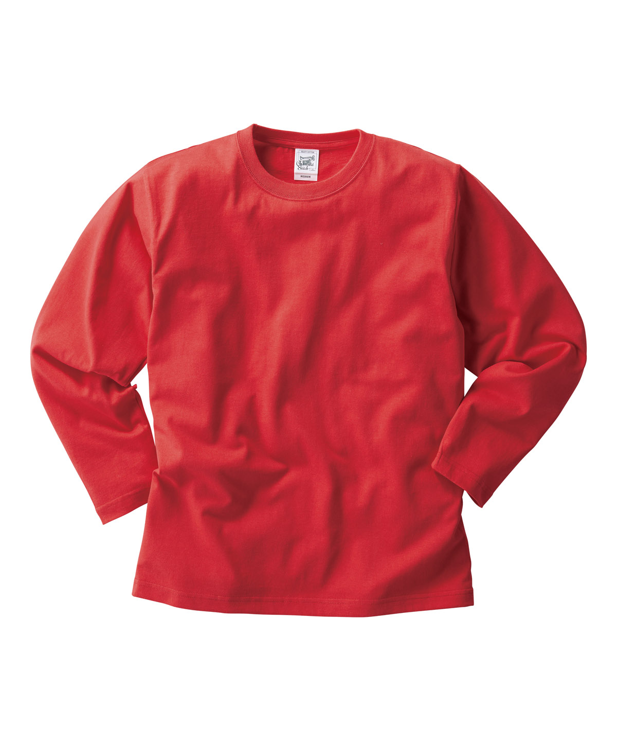 オープンエンド マックスウェイトロングスリーブTシャツ（リブ無し）