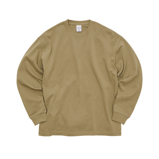 9.1オンス マグナムウェイト ビッグシルエット ロングスリーブ Tシャツ（2.1インチリブ）