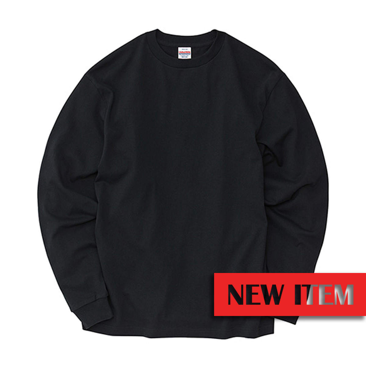 6.0オンス オーセンティック オープンエンド ヘヴィーウェイト ロングスリーブ Tシャツ（2.1インチリブ）
